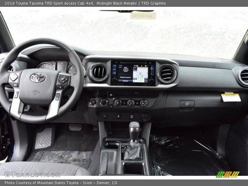Midnight Black Metallic / TRD Graphite 2019 Toyota Tacoma TRD Sport Access Cab 4x4
