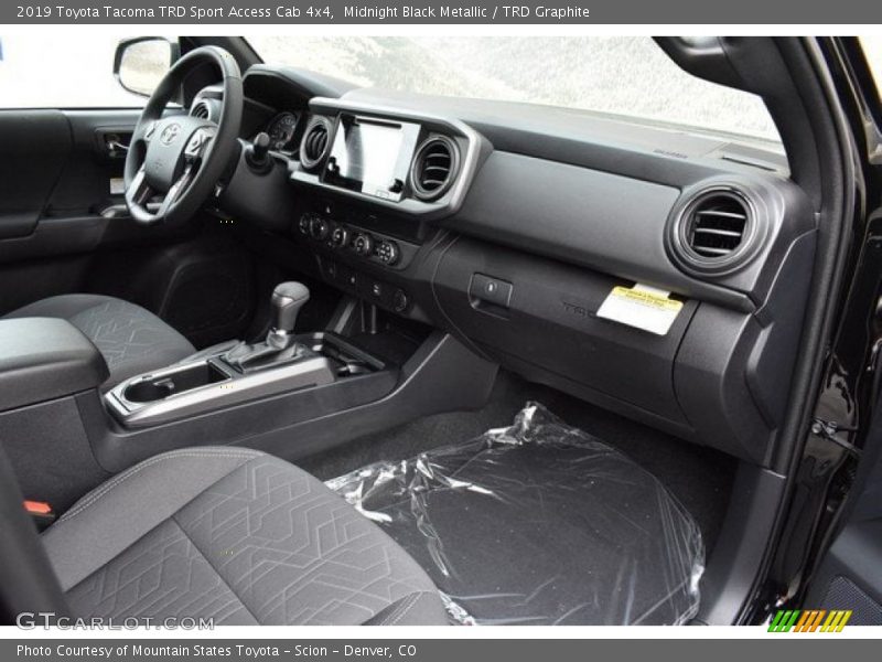 Midnight Black Metallic / TRD Graphite 2019 Toyota Tacoma TRD Sport Access Cab 4x4