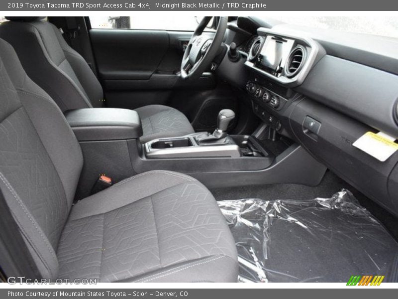 Midnight Black Metallic / TRD Graphite 2019 Toyota Tacoma TRD Sport Access Cab 4x4