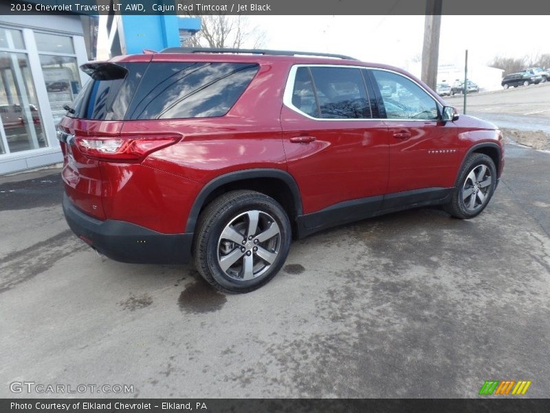 Cajun Red Tintcoat / Jet Black 2019 Chevrolet Traverse LT AWD