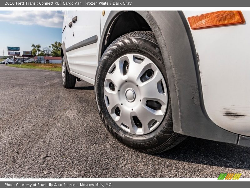 Frozen White / Dark Gray 2010 Ford Transit Connect XLT Cargo Van