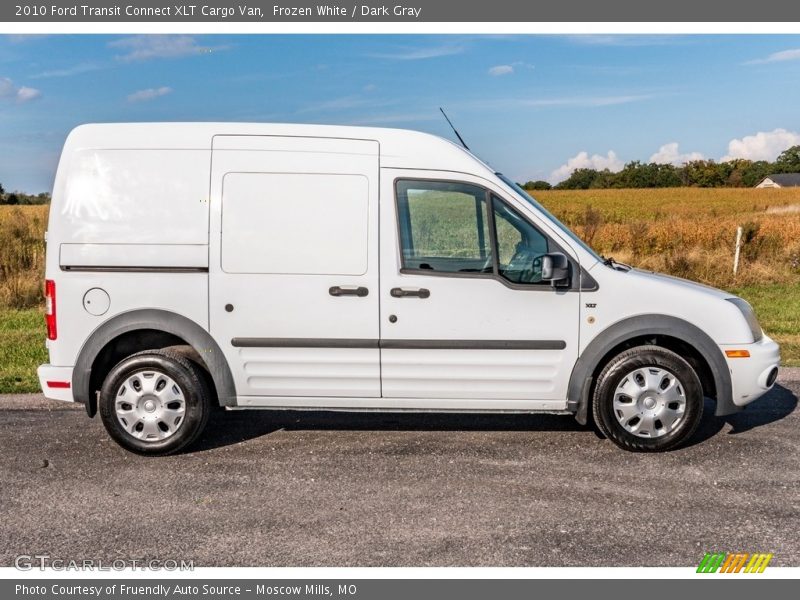 Frozen White / Dark Gray 2010 Ford Transit Connect XLT Cargo Van