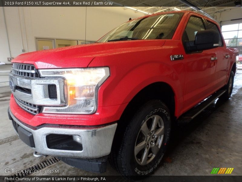 Race Red / Earth Gray 2019 Ford F150 XLT SuperCrew 4x4