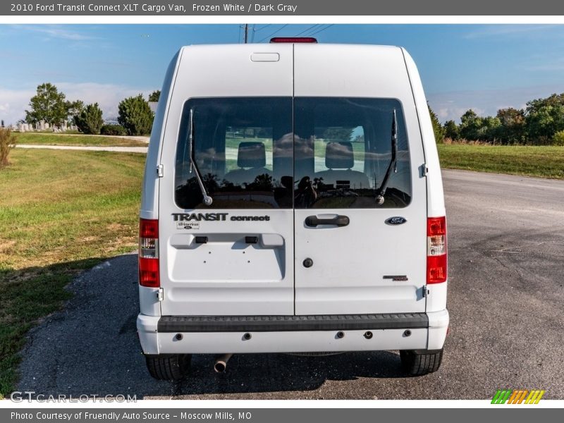 Frozen White / Dark Gray 2010 Ford Transit Connect XLT Cargo Van