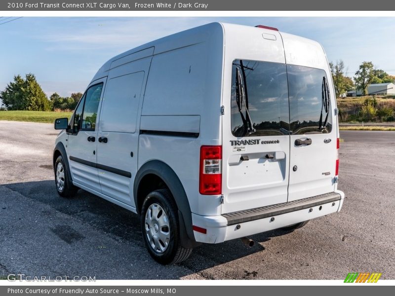 Frozen White / Dark Gray 2010 Ford Transit Connect XLT Cargo Van