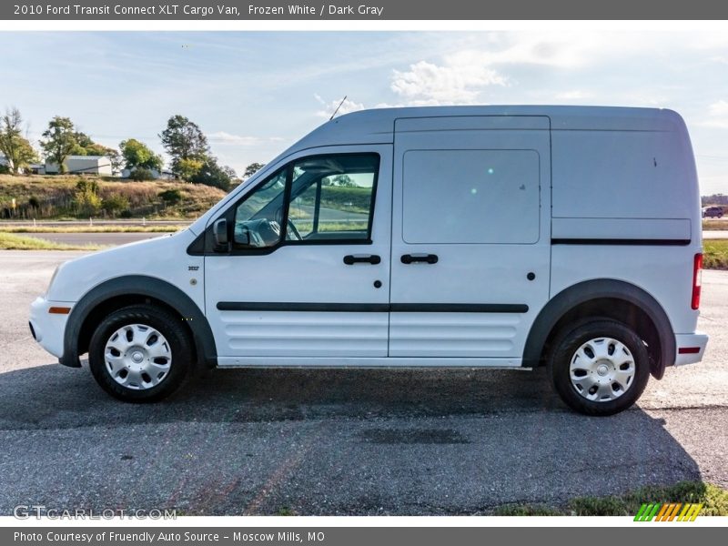 Frozen White / Dark Gray 2010 Ford Transit Connect XLT Cargo Van