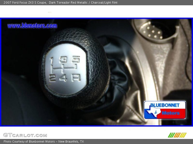 Dark Toreador Red Metallic / Charcoal/Light Flint 2007 Ford Focus ZX3 S Coupe