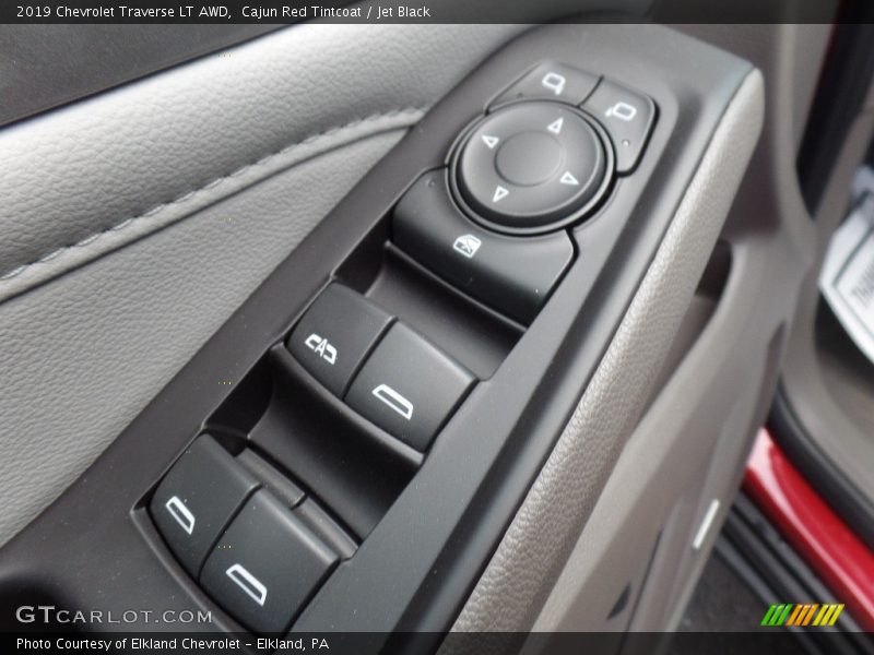 Cajun Red Tintcoat / Jet Black 2019 Chevrolet Traverse LT AWD
