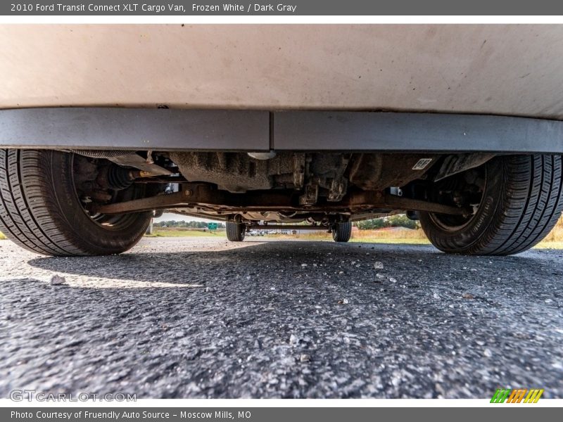 Frozen White / Dark Gray 2010 Ford Transit Connect XLT Cargo Van