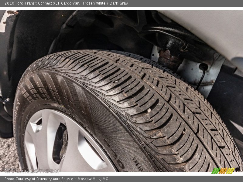 Frozen White / Dark Gray 2010 Ford Transit Connect XLT Cargo Van