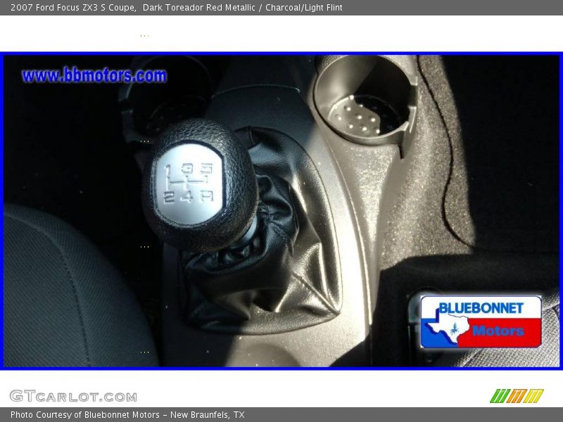 Dark Toreador Red Metallic / Charcoal/Light Flint 2007 Ford Focus ZX3 S Coupe