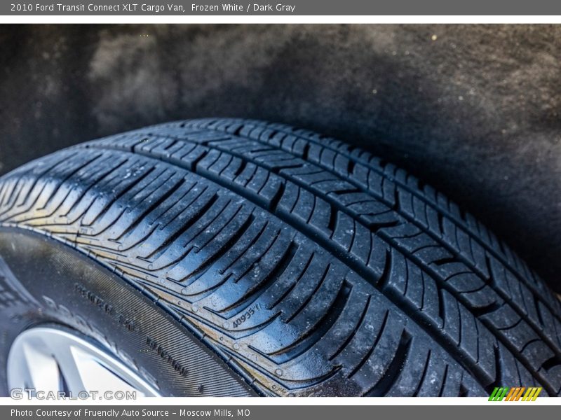 Frozen White / Dark Gray 2010 Ford Transit Connect XLT Cargo Van