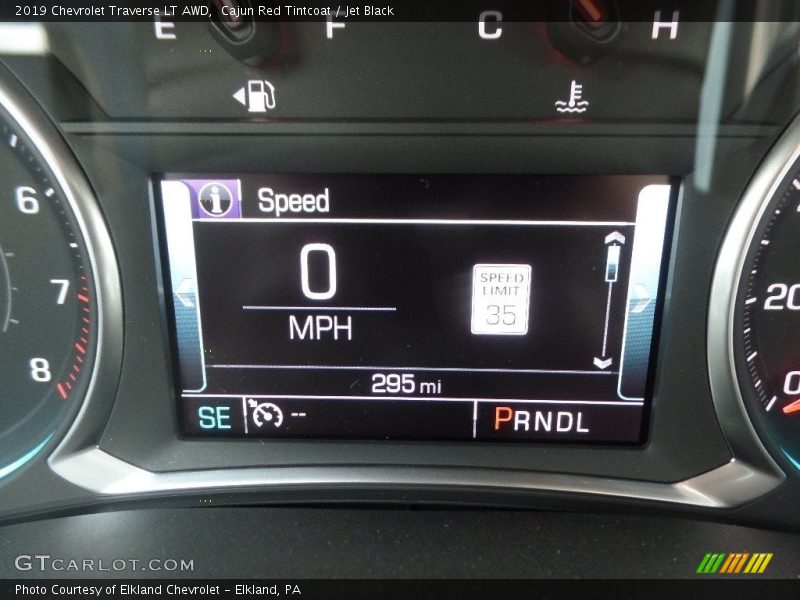 Cajun Red Tintcoat / Jet Black 2019 Chevrolet Traverse LT AWD