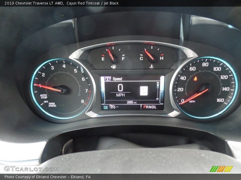 Cajun Red Tintcoat / Jet Black 2019 Chevrolet Traverse LT AWD