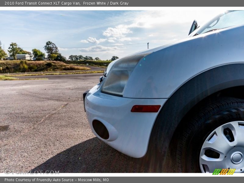 Frozen White / Dark Gray 2010 Ford Transit Connect XLT Cargo Van