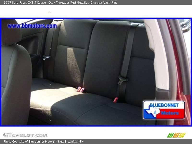 Dark Toreador Red Metallic / Charcoal/Light Flint 2007 Ford Focus ZX3 S Coupe