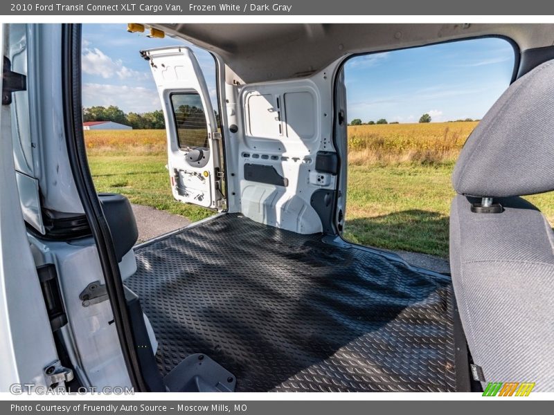 Frozen White / Dark Gray 2010 Ford Transit Connect XLT Cargo Van