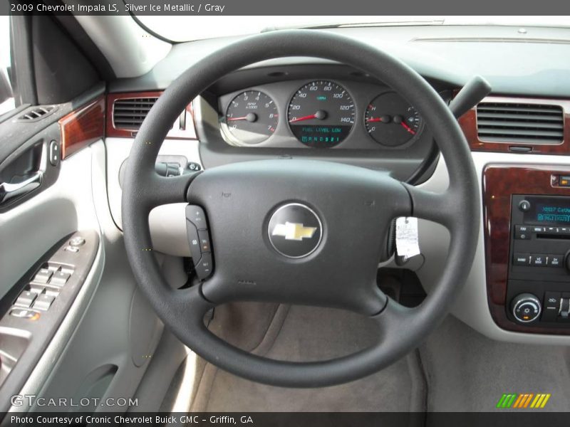 Silver Ice Metallic / Gray 2009 Chevrolet Impala LS