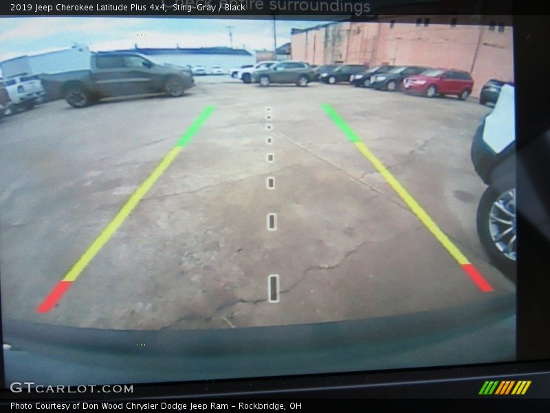 Sting-Gray / Black 2019 Jeep Cherokee Latitude Plus 4x4