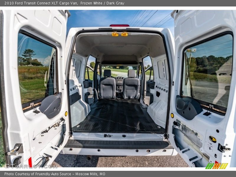 Frozen White / Dark Gray 2010 Ford Transit Connect XLT Cargo Van