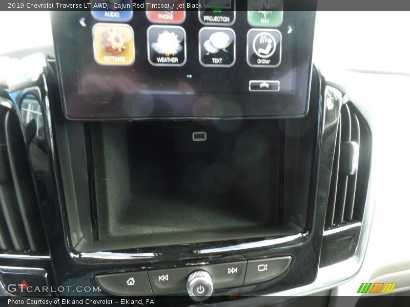 Cajun Red Tintcoat / Jet Black 2019 Chevrolet Traverse LT AWD