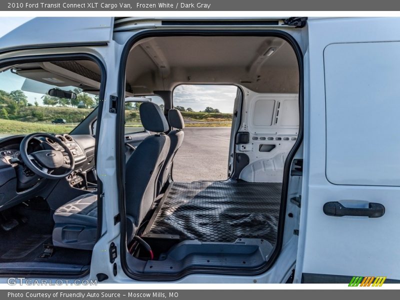 Frozen White / Dark Gray 2010 Ford Transit Connect XLT Cargo Van