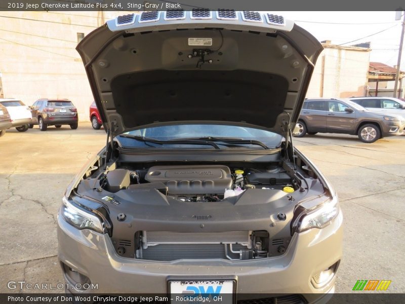 Sting-Gray / Black 2019 Jeep Cherokee Latitude Plus 4x4