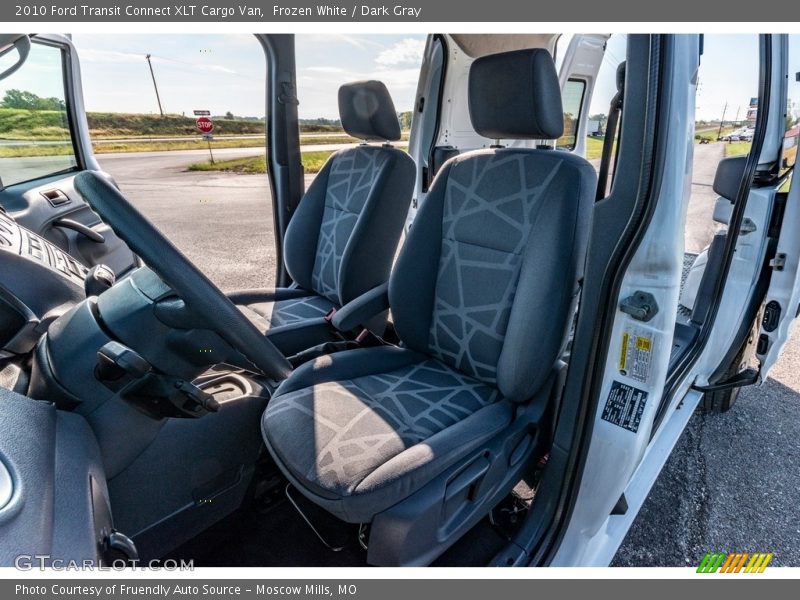 Frozen White / Dark Gray 2010 Ford Transit Connect XLT Cargo Van