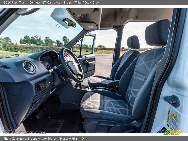 Frozen White / Dark Gray 2010 Ford Transit Connect XLT Cargo Van