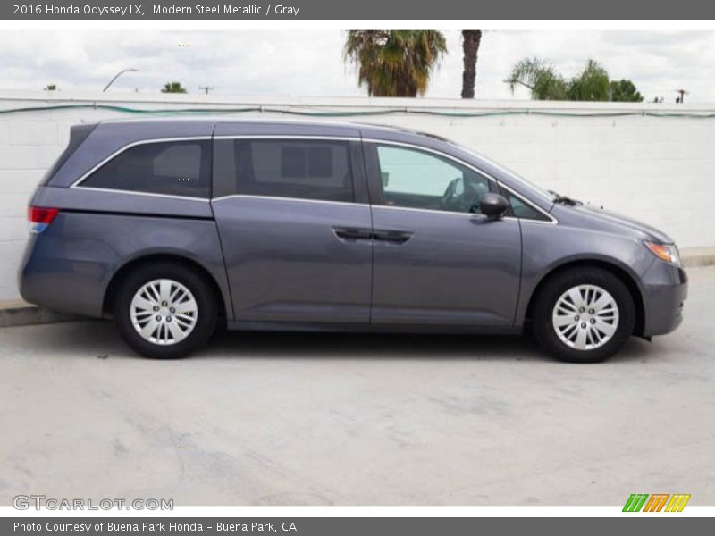 Modern Steel Metallic / Gray 2016 Honda Odyssey LX