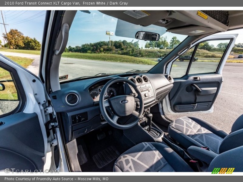 Frozen White / Dark Gray 2010 Ford Transit Connect XLT Cargo Van