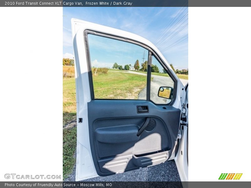 Frozen White / Dark Gray 2010 Ford Transit Connect XLT Cargo Van