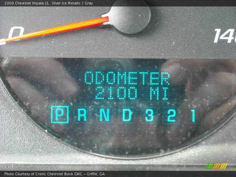 Silver Ice Metallic / Gray 2009 Chevrolet Impala LS