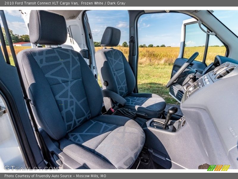 Frozen White / Dark Gray 2010 Ford Transit Connect XLT Cargo Van