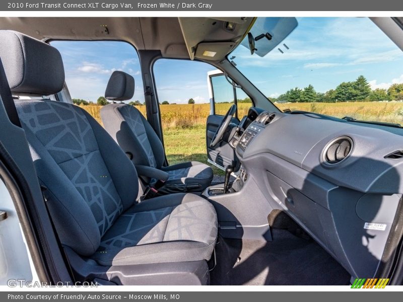 Frozen White / Dark Gray 2010 Ford Transit Connect XLT Cargo Van