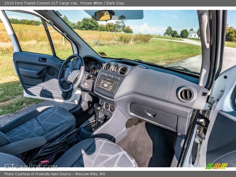Frozen White / Dark Gray 2010 Ford Transit Connect XLT Cargo Van