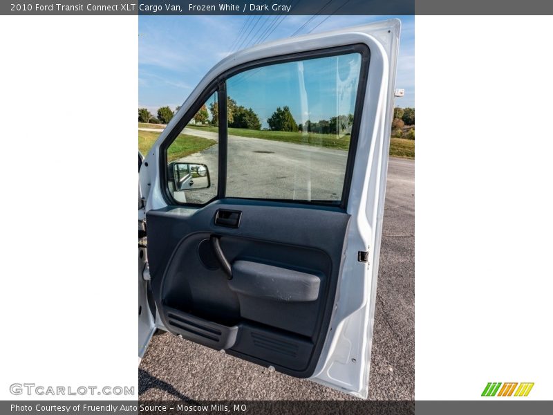 Frozen White / Dark Gray 2010 Ford Transit Connect XLT Cargo Van