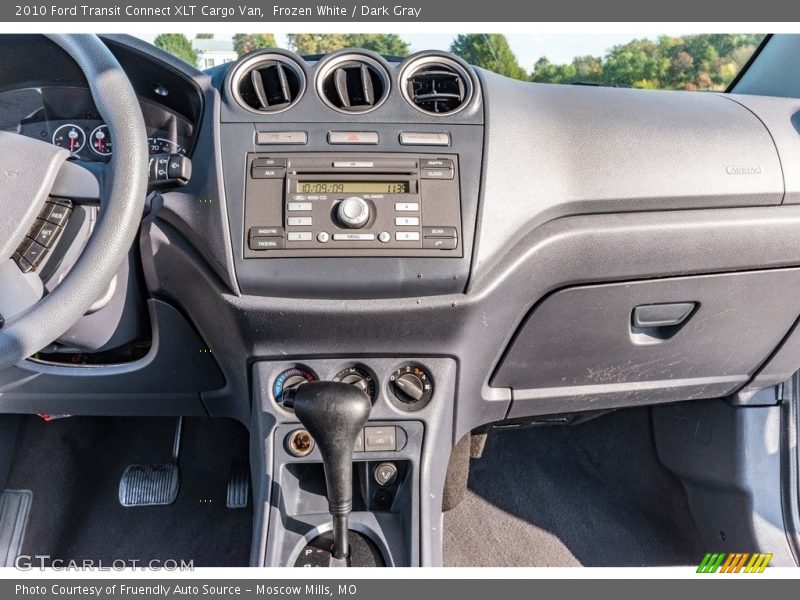 Frozen White / Dark Gray 2010 Ford Transit Connect XLT Cargo Van