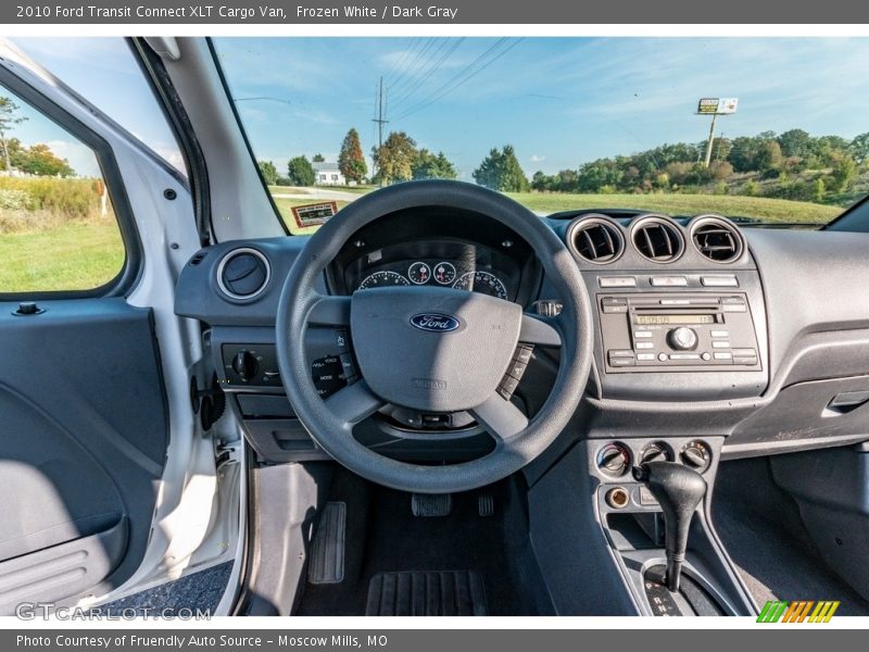 Frozen White / Dark Gray 2010 Ford Transit Connect XLT Cargo Van