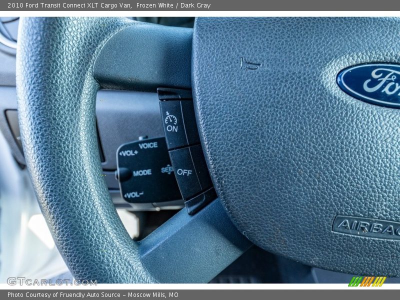 Frozen White / Dark Gray 2010 Ford Transit Connect XLT Cargo Van