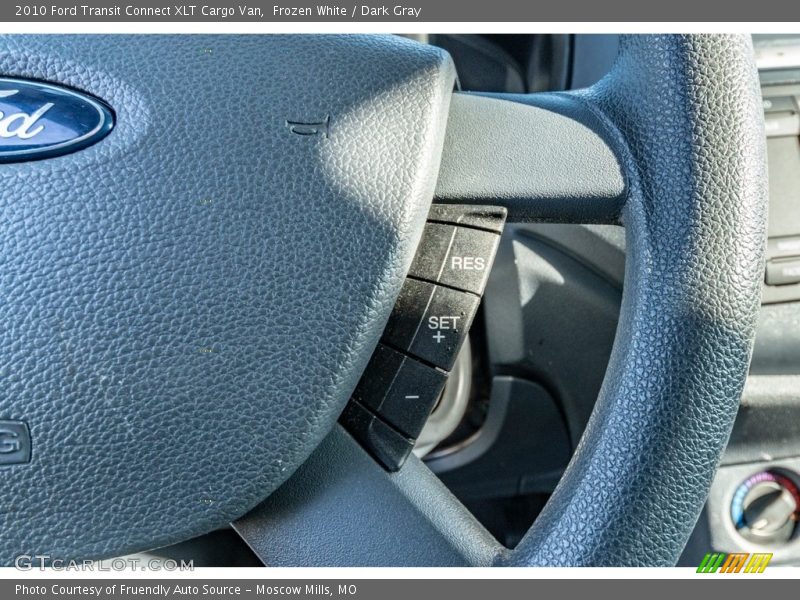 Frozen White / Dark Gray 2010 Ford Transit Connect XLT Cargo Van
