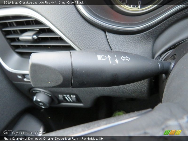 Sting-Gray / Black 2019 Jeep Cherokee Latitude Plus 4x4