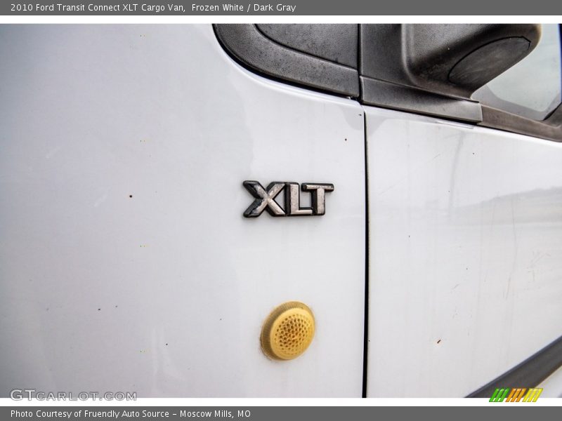 Frozen White / Dark Gray 2010 Ford Transit Connect XLT Cargo Van