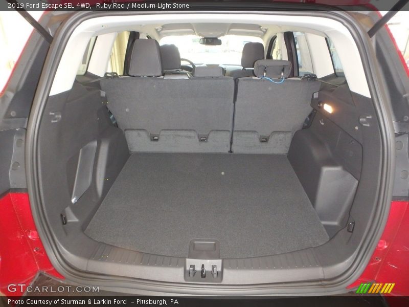 Ruby Red / Medium Light Stone 2019 Ford Escape SEL 4WD