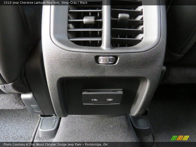 Sting-Gray / Black 2019 Jeep Cherokee Latitude Plus 4x4