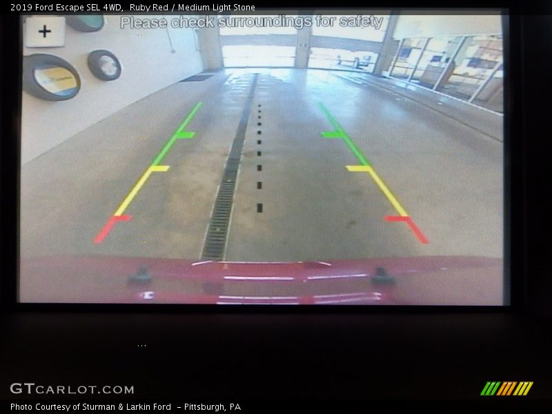 Ruby Red / Medium Light Stone 2019 Ford Escape SEL 4WD