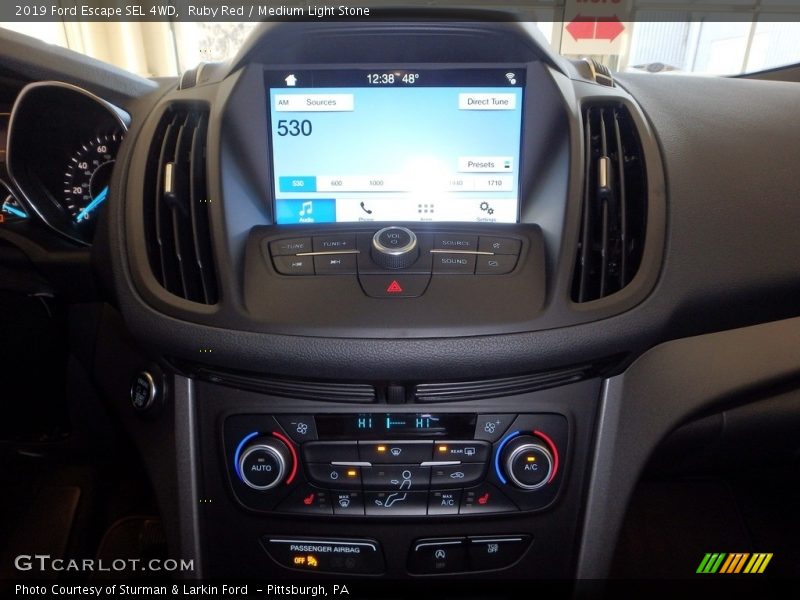 Ruby Red / Medium Light Stone 2019 Ford Escape SEL 4WD