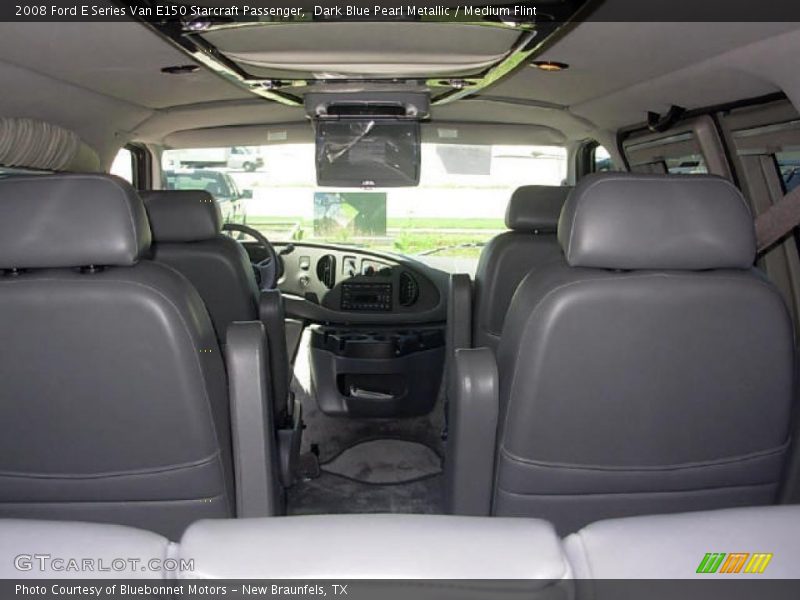 Dark Blue Pearl Metallic / Medium Flint 2008 Ford E Series Van E150 Starcraft Passenger