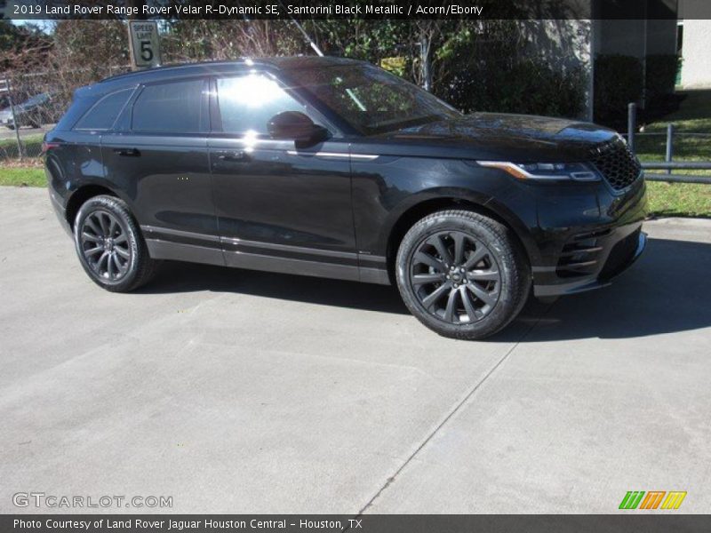 Santorini Black Metallic / Acorn/Ebony 2019 Land Rover Range Rover Velar R-Dynamic SE