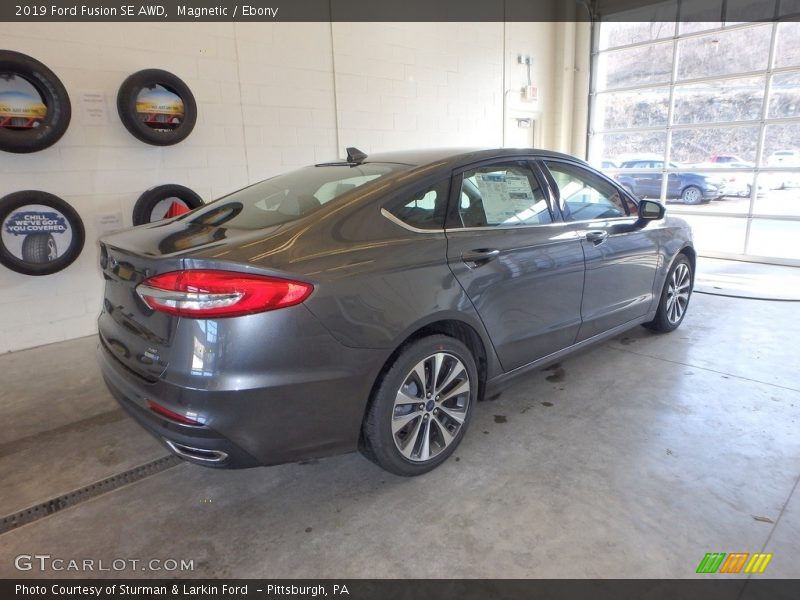 Magnetic / Ebony 2019 Ford Fusion SE AWD